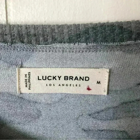 Lucky Brand Camouflage Viscose Blend Dress Size M - Picture 2 of 9